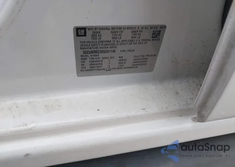 2014 Chevrolet Silverado 1500 2Lt from USA, damaged, VIN 3GCUKREC2EG381145